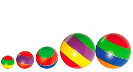 Купить Мячи резиновые (комплект из 5 мячей различного диаметра) в Ленинске 